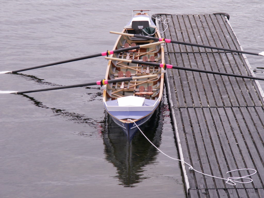 Inrigger 4+ Dänisches Meeres-Ruderboot
