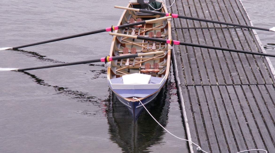 Inrigger 4+ Danish sea rowing boat