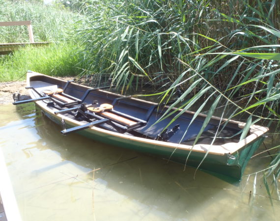 Traditional Trainer Zweier Karbon Ruderboot