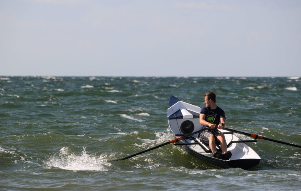 Coastal Surf Rower Einer Ruderboot