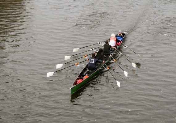 Marathon+ C-Vierer mit Steuermann Ruderboot Baumgarten