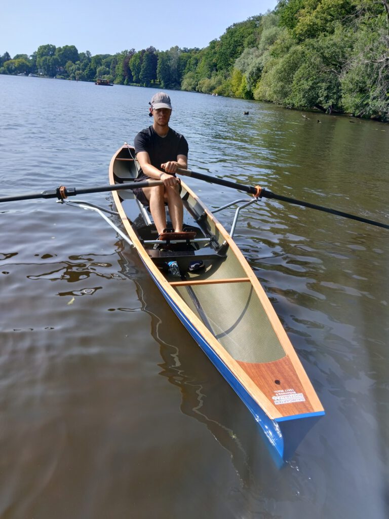 E1x Einer ohne Steuermann Sportruderboot