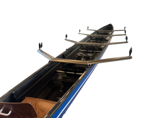C4x+ Ruderboot mit Flügelauslegern