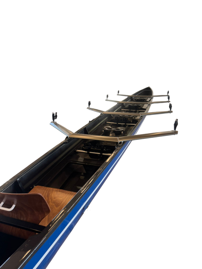 C4x+ Ruderboot mit Flügelauslegern